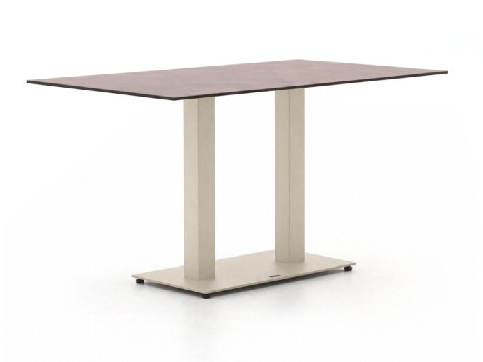 Forza Furniture Forza Orta tuintafel 140x80x73cm Laagste prijsgarantie! – Wit