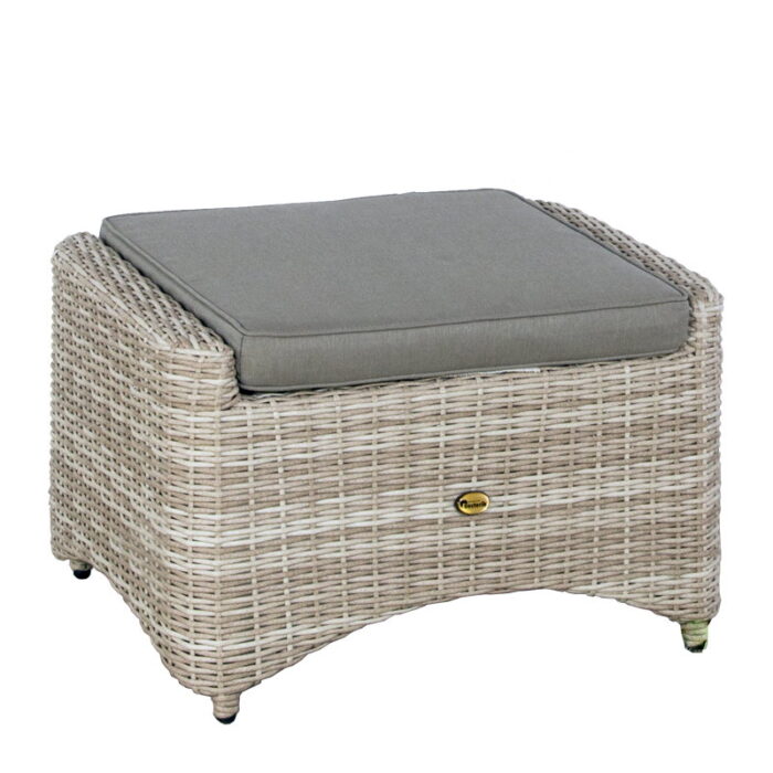 Oosterik home Hocker Riverside Honewdey Beige – naturel