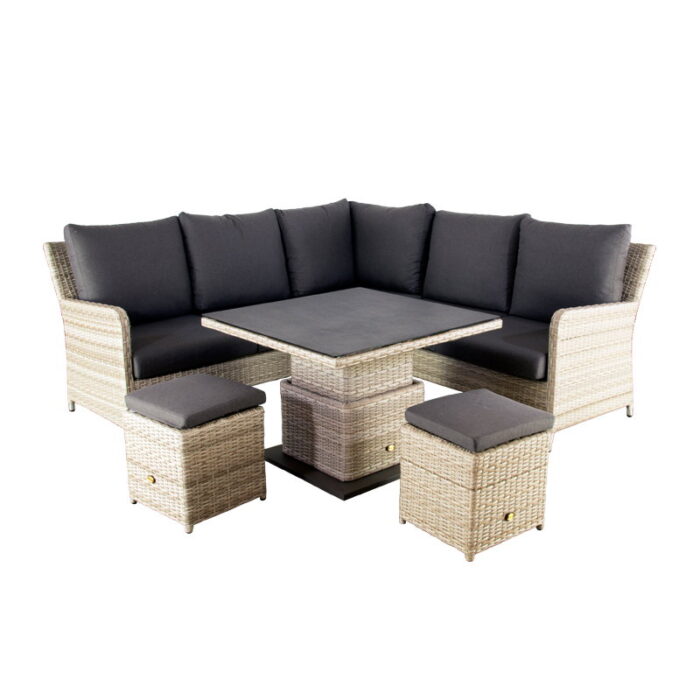 Oosterik home Loungeset Ridgecrest Sunrise Beige – naturel
