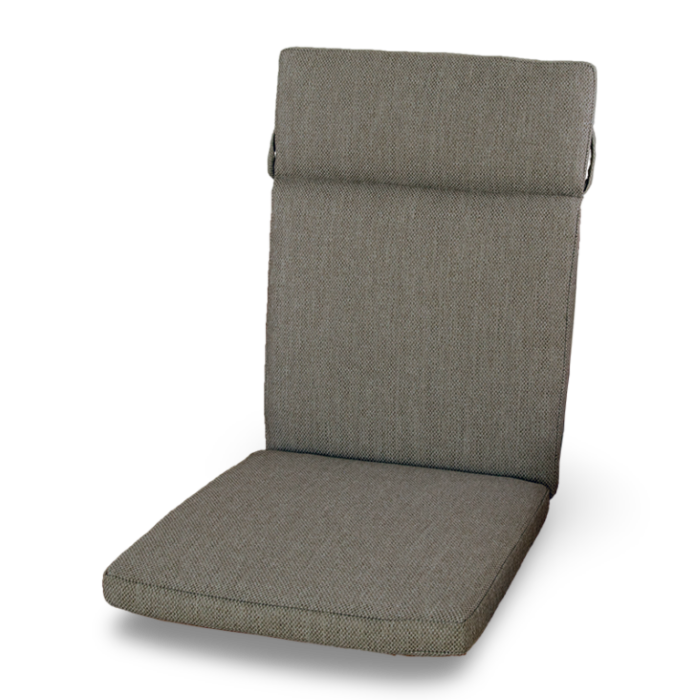 Oosterik home Hoge rug kussen W2350-005 – beige