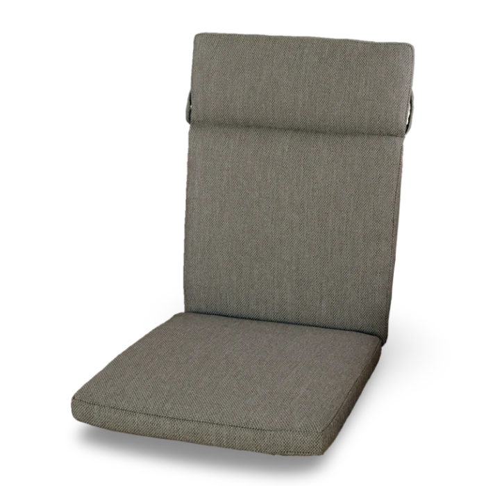 Oosterik home Hoge rug kussen W2350-005 - beige