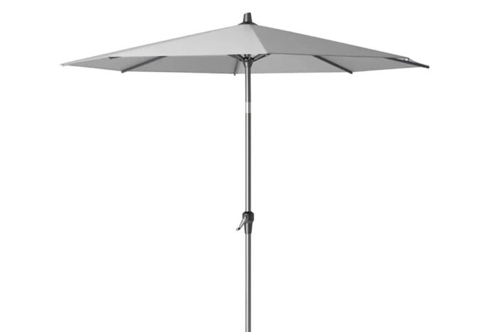 Platinum Sun & Shade | Parasol Riva Ø250 cm | Lichtgrijs
