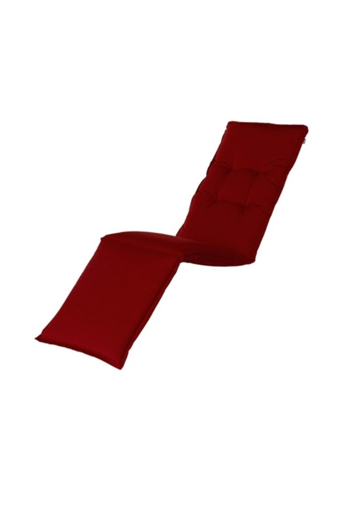 Hartman Deckchair stoel rood 200x46x9 cm Havana