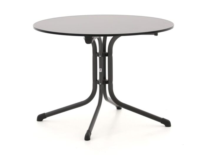 Sieger Vivodur klaptafel ø 100cm (h:73cm) Laagste prijsgarantie! – Grijs