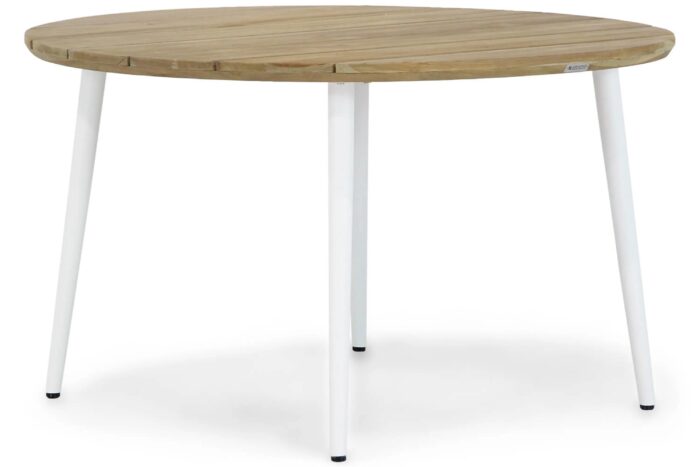 Lifestyle Garden Furniture Montana dining tuintafel 130 cm – Wit