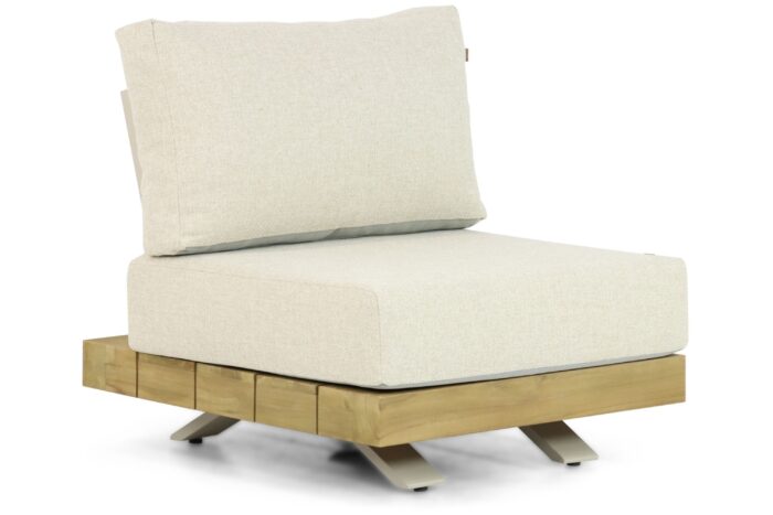 Santika Furniture Supralux midden module – Taupe-naturel-bruin
