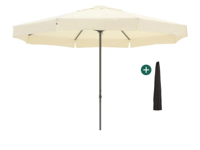 Shadowline Bonaire parasol ø 400cm - Wit