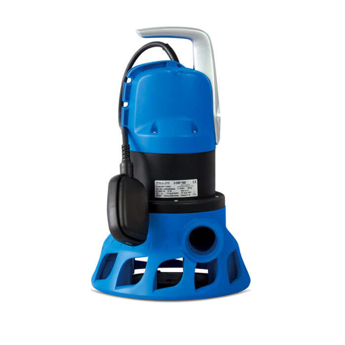Tallas D-DWP 1000 Vuilwater Dompelpomp – Blauw / zwart