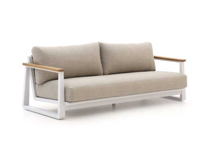 Bellagio tuinmeubelen Bellagio Bertinoro lounge tuinbank 3-zits 209cm Laagste prijsgarantie! – Wit