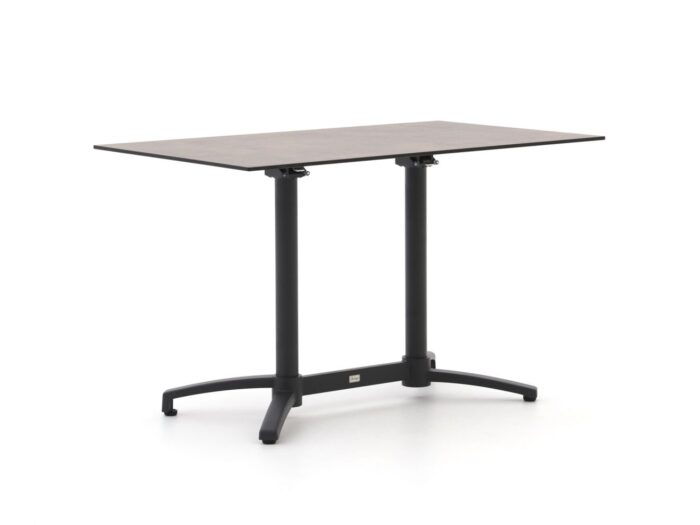 Bellagio tuinmeubelen Bellagio Canzo klaptafel 120x70x73cm Laagste prijsgarantie! – Grijs