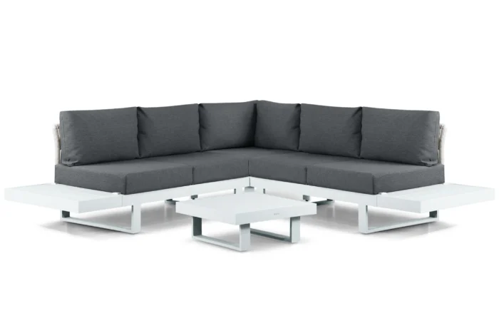 Lifestyle Garden Furniture Lorenzo hoek loungeset 6-delig - Wit