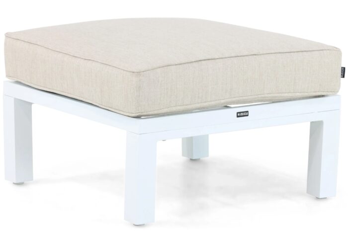 Lifestyle Garden Furniture Bilbao lounge voetenbank – Wit