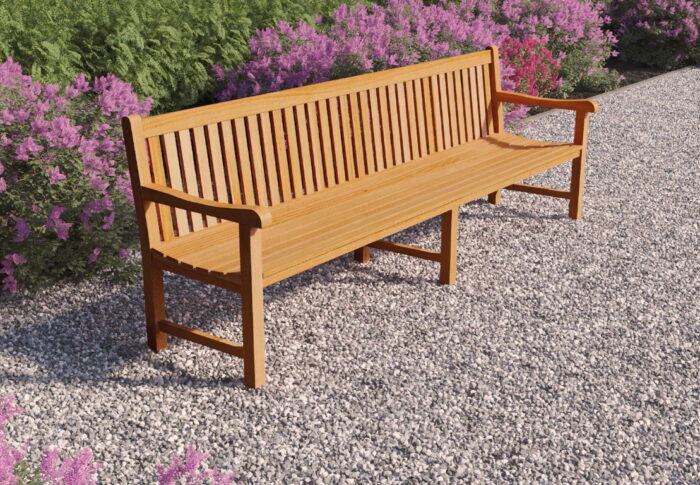 Tuindeco Parkbank Norwich 210 cm – hout