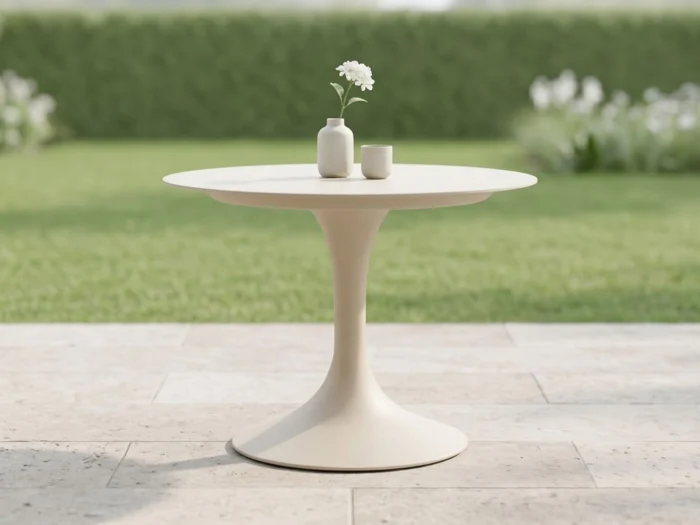 SUNS Nova low bartafel ø 130cm (h: 95cm) - Taupe