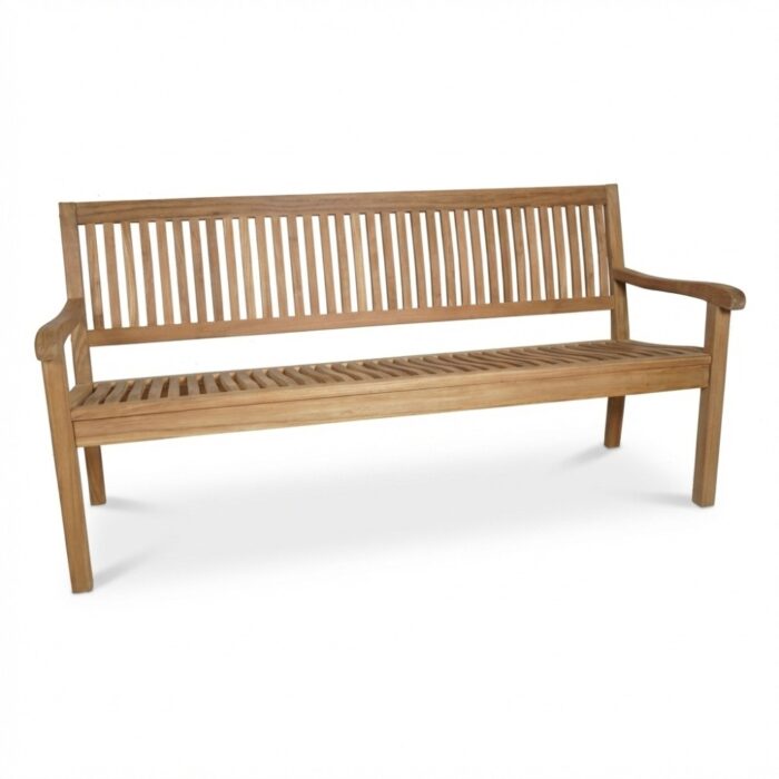 BUITEN living Malmo 3-zits tuinbank | teakhout | Natural Teak | 180cm