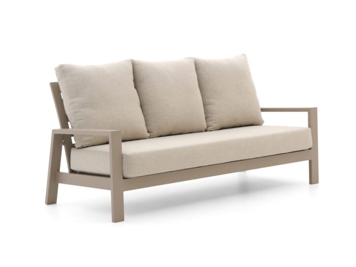 Tierra Outdoor Musone lounge tuinbank 3-zits 199cm Laagste prijsgarantie! – Taupe