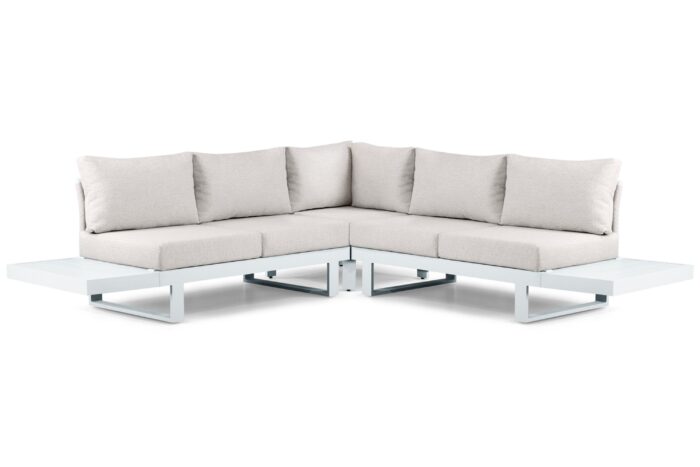 Lifestyle Garden Furniture Lorenzo hoek loungeset 5-delig – Wit