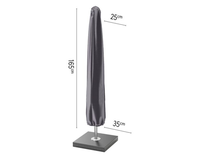 Aerocover Stokparasolhoes H165x25/35 – grijs