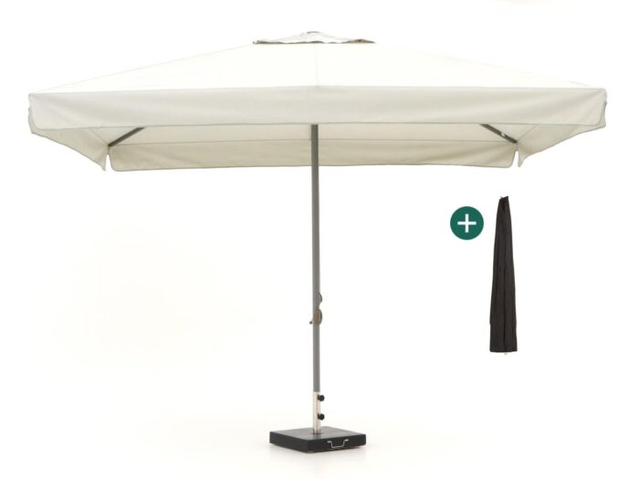 Shadowline Bonaire parasol 350x350cm – Wit