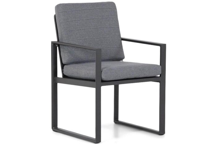 Santika Furniture Zaga dining tuinstoel antraciet – Grijs-antraciet