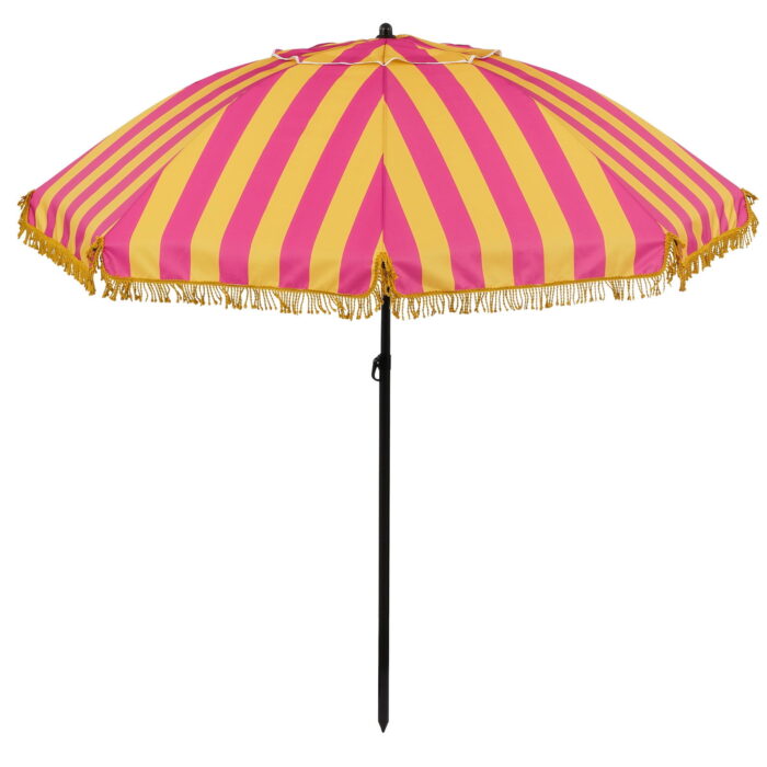 In the mood Osborn parasol geel h238xd220 cm