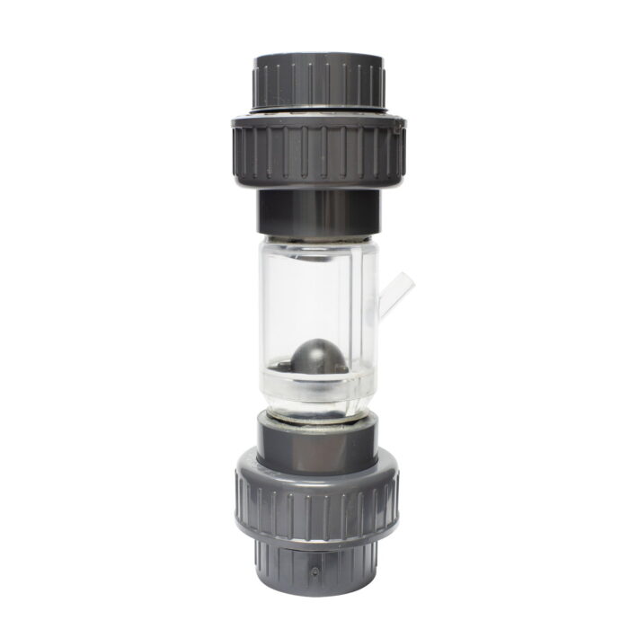 Aquadistri Venturi inline 50 mm – zwart