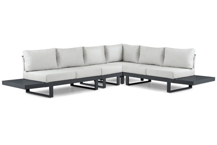 Lifestyle Garden Furniture Lorenzo hoek loungeset 6-delig – Grijs-antraciet