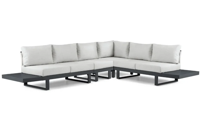 Lifestyle Garden Furniture Lorenzo hoek loungeset 6-delig - Grijs-antraciet