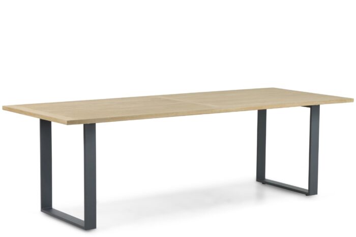 Apple Bee Condor dining tuintafel 240 x 95 cm – Grijs-antraciet