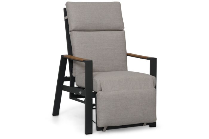Lifestyle Garden Furniture Camino relax stoel gasveer verstelbaar – Grijs-antraciet