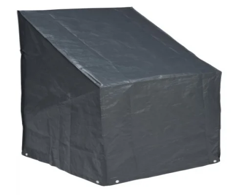 Beschermhoes tuinmeubelen voor stapelstoelen 68x68x110cm