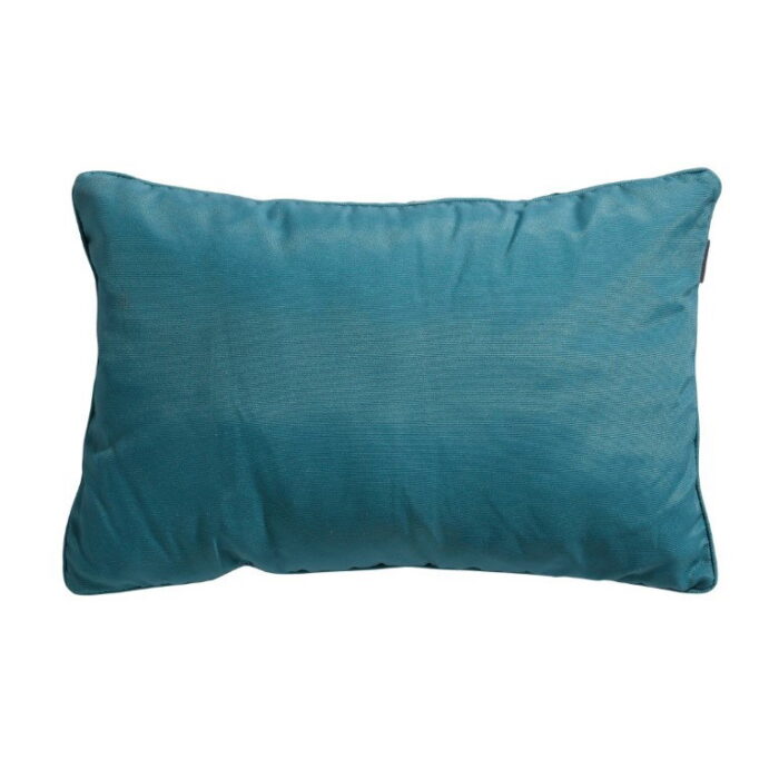 Madison Sierkussen 60 x 40 piping Panama Zeegroen – blauw