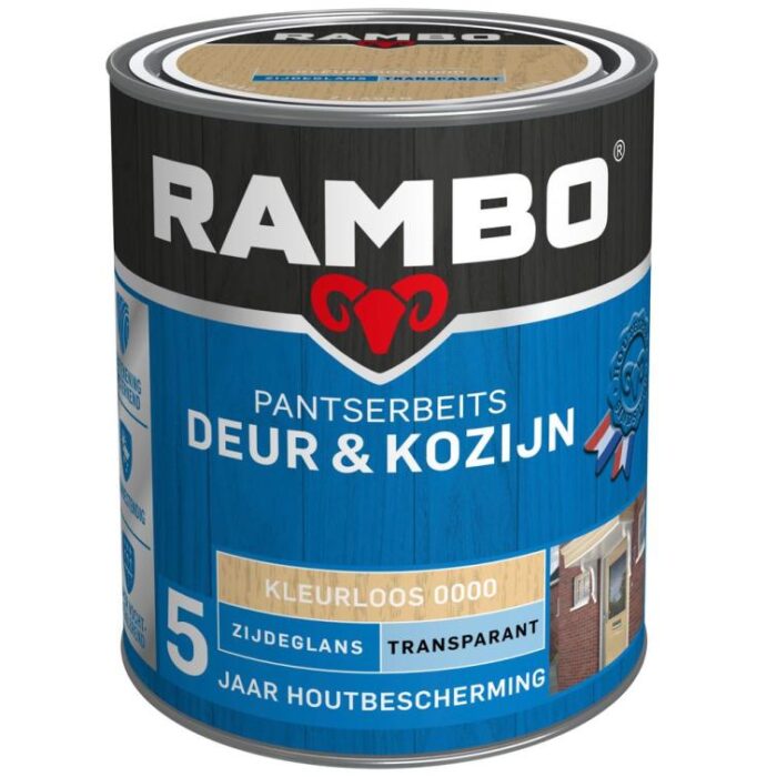 Rambo Pantserbeits deur en kozijn zg tr. 0000 0,75l