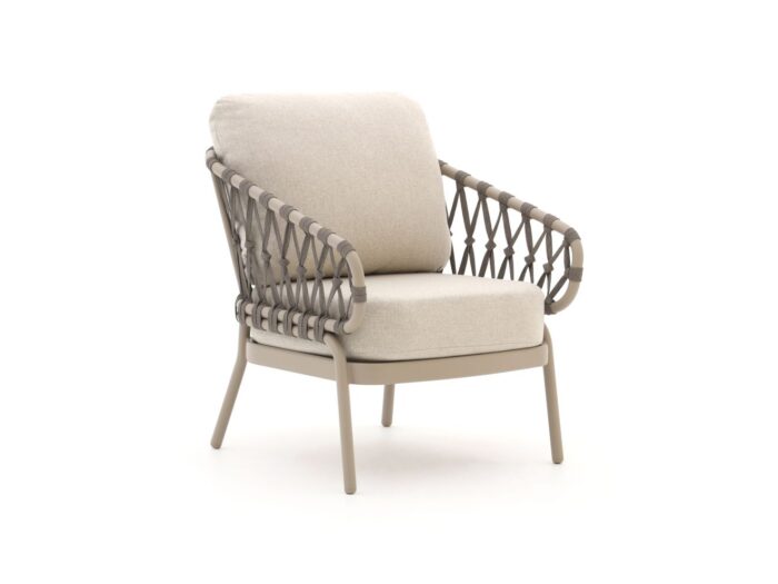 Tierra Outdoor Natal low dining tuinstoel Laagste prijsgarantie! – Taupe