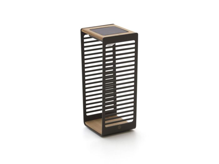 SUNS Eve M lantaarn solar 25x22x52cm Laagste prijsgarantie! – Taupe
