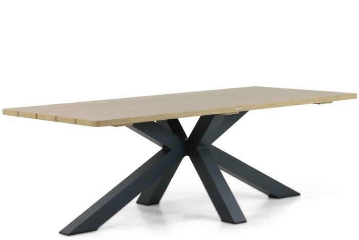 Lifestyle Garden Furniture Azzurro dining tuintafel 220 x 102 cm – Grijs-antraciet