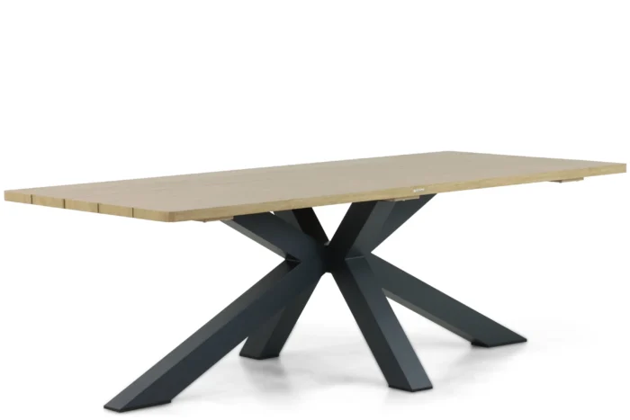 Lifestyle Garden Furniture Azzurro dining tuintafel 220 x 102 cm - Grijs-antraciet