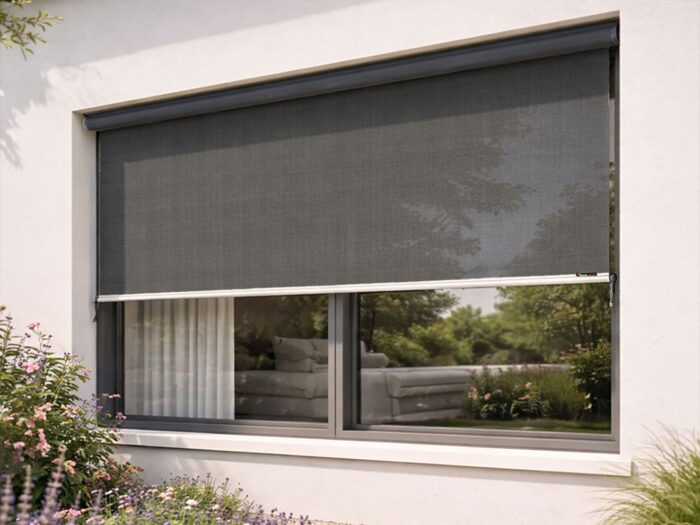 Shadow Comfort rolgordijn 296x240cm Laagste prijsgarantie! – Grijs