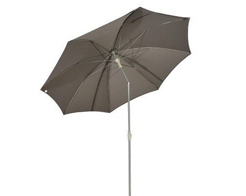 Max luuk Stokparasol Katie 200/8/22/25 metal grey Max&Luuk – grijs