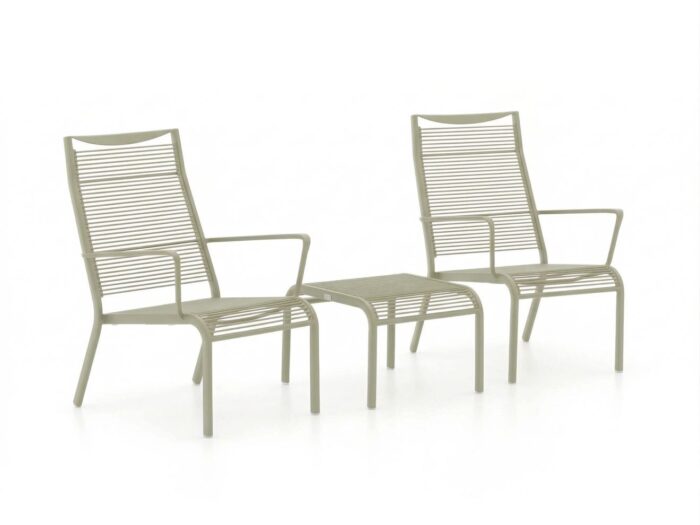 Apple Bee Hawaii lounge balkonset 3-delig stapelbaar Laagste prijsgarantie! – Groen
