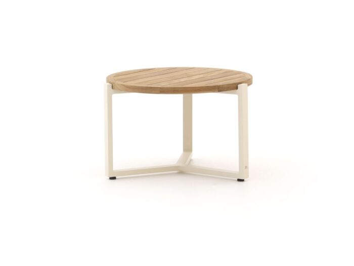 Apple Bee Monaco lounge tuintafel ø 60cm (h: 41) – Bruin