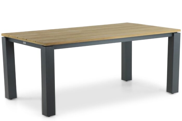 Lifestyle Garden Furniture Riviera dining tuintafel 180 x 100 cm – Old teak greywash
