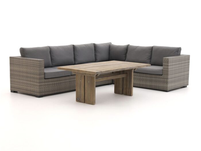 Forza Furniture Forza Giotto/ROUGH-L hoek loungeset 3-delig rechts Laagste prijsgarantie! – Grijs