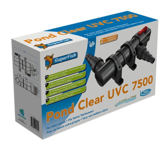 Superfish Pondclear Uvc 9W/7.500 Liter vijver