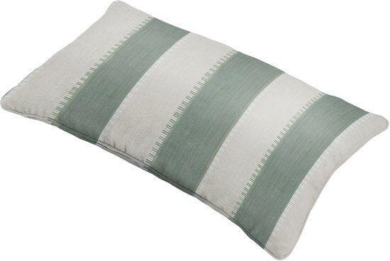 Madison Sierkussen met paspel ca. 30×50 cm Banda kaki – beige