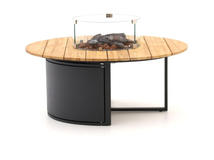 Cosiloft lounge vuurtafel ø120cm (h: 50cm) Laagste prijsgarantie! – Grijs