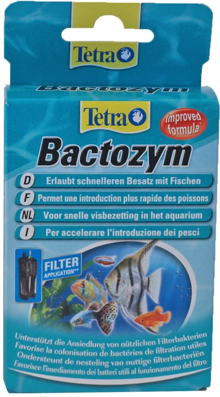 Tetra Aqua Bactozym 10 capsules Vis Gebr. de Boon – Zie Foto
