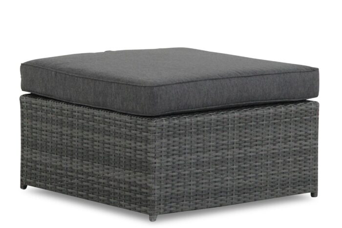 Domani Furniture Paola lounge voetenbank – Grijs-antraciet