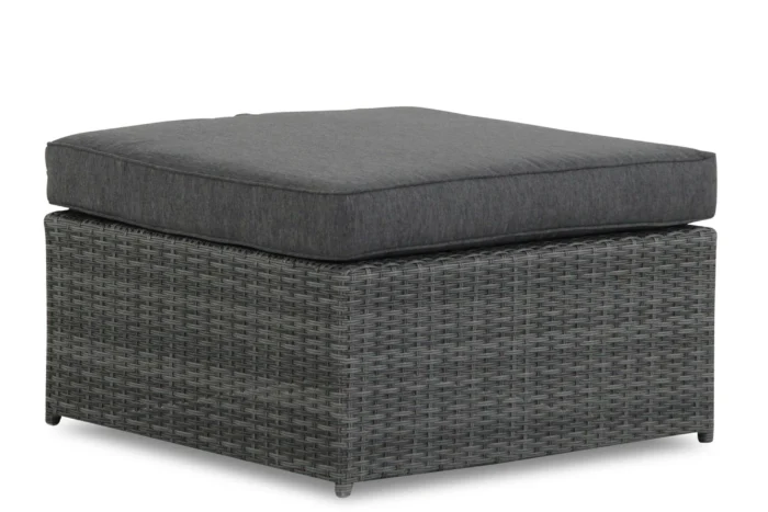 Domani Furniture Paola lounge voetenbank - Grijs-antraciet