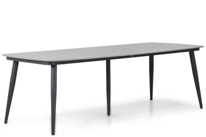 Coco Vienna dining tuintafel 240 x 100 cm – Grijs-antraciet